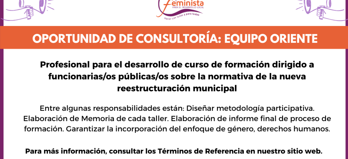 Desarrollo de curso de formación
