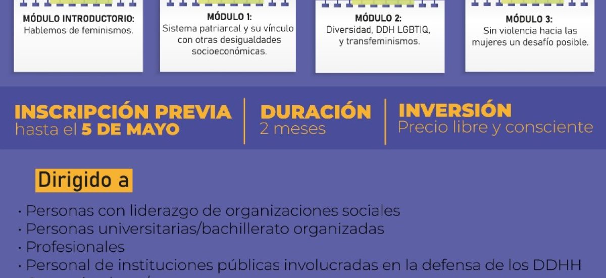 afiche para curso SI