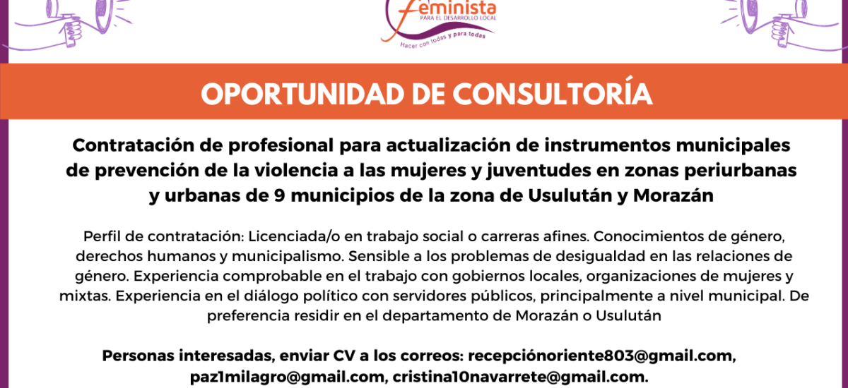 consultoría abril 24